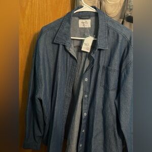 Rue21 Indigo Denim Shirt